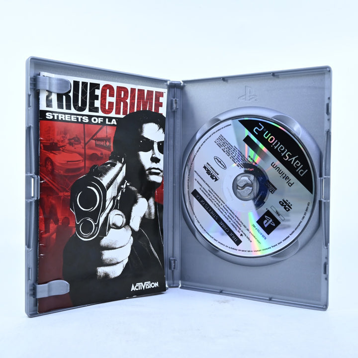 True Crime Streets of LA - Sony Playstation 2 / PS2 Game + Manual - PAL