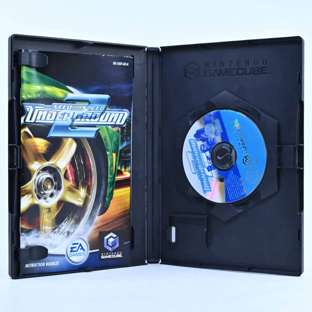 Need for Speed Underground 2 - Nintendo Gamecube Game + Manual - PAL