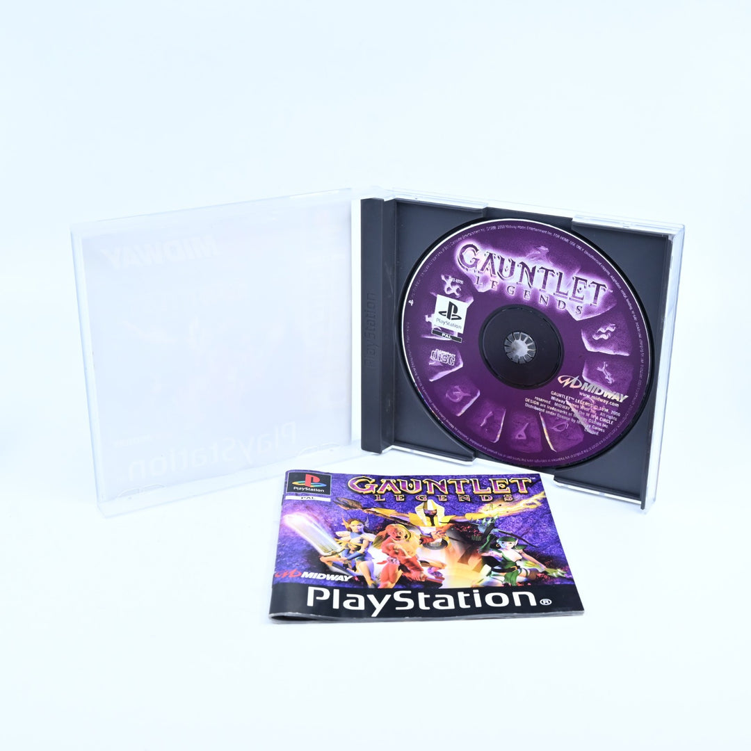 Gauntlet Legends - Sony Playstation 1 / PS1 Game + Manual - PAL - MINT DISC!