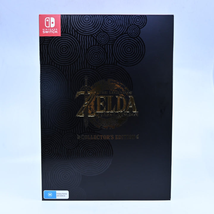 The Legend Of Zelda Tears Of The Kingdom Collectors Edition + Bag - Switch Game