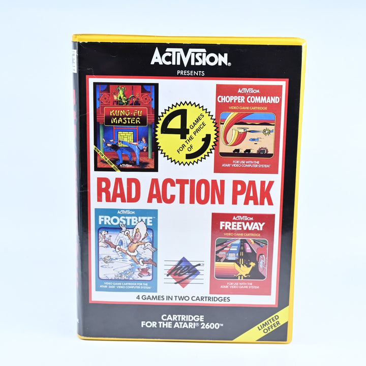 Rad Action Pak - Atari 2600 Boxed Game - PAL - FREE POST!
