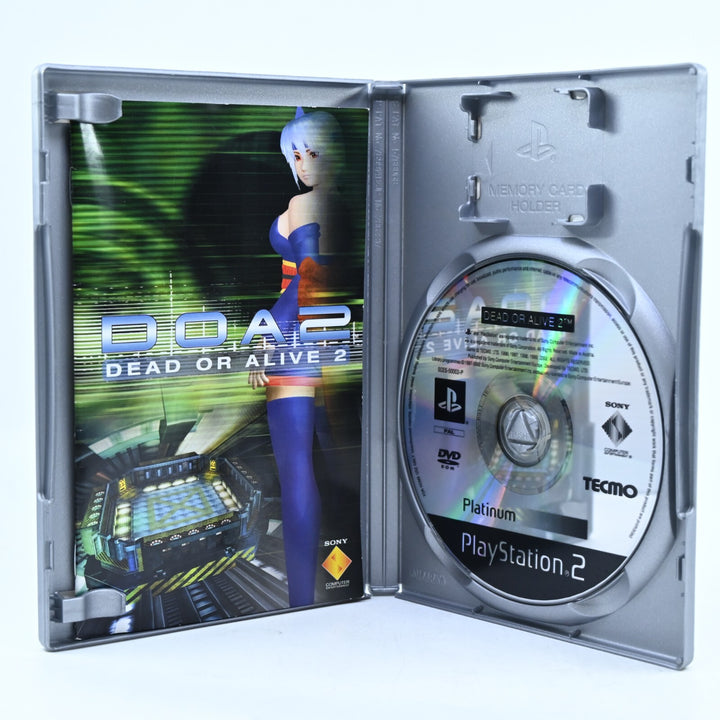 Dead or Alive 2 DOA 2 - Sony Playstation 2 / PS2 Game + Manual - PAL