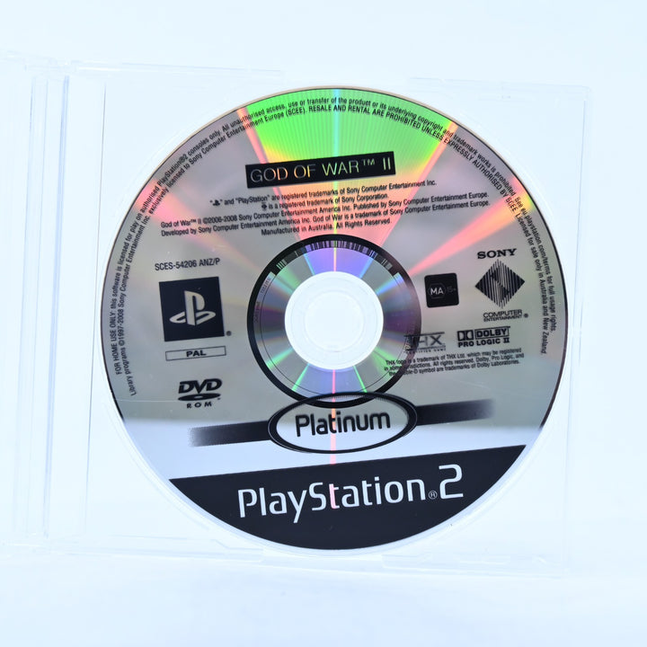 God of War II - Sony Playstation 2 / PS2 Game - Disc Only - PAL - MINT DISC!