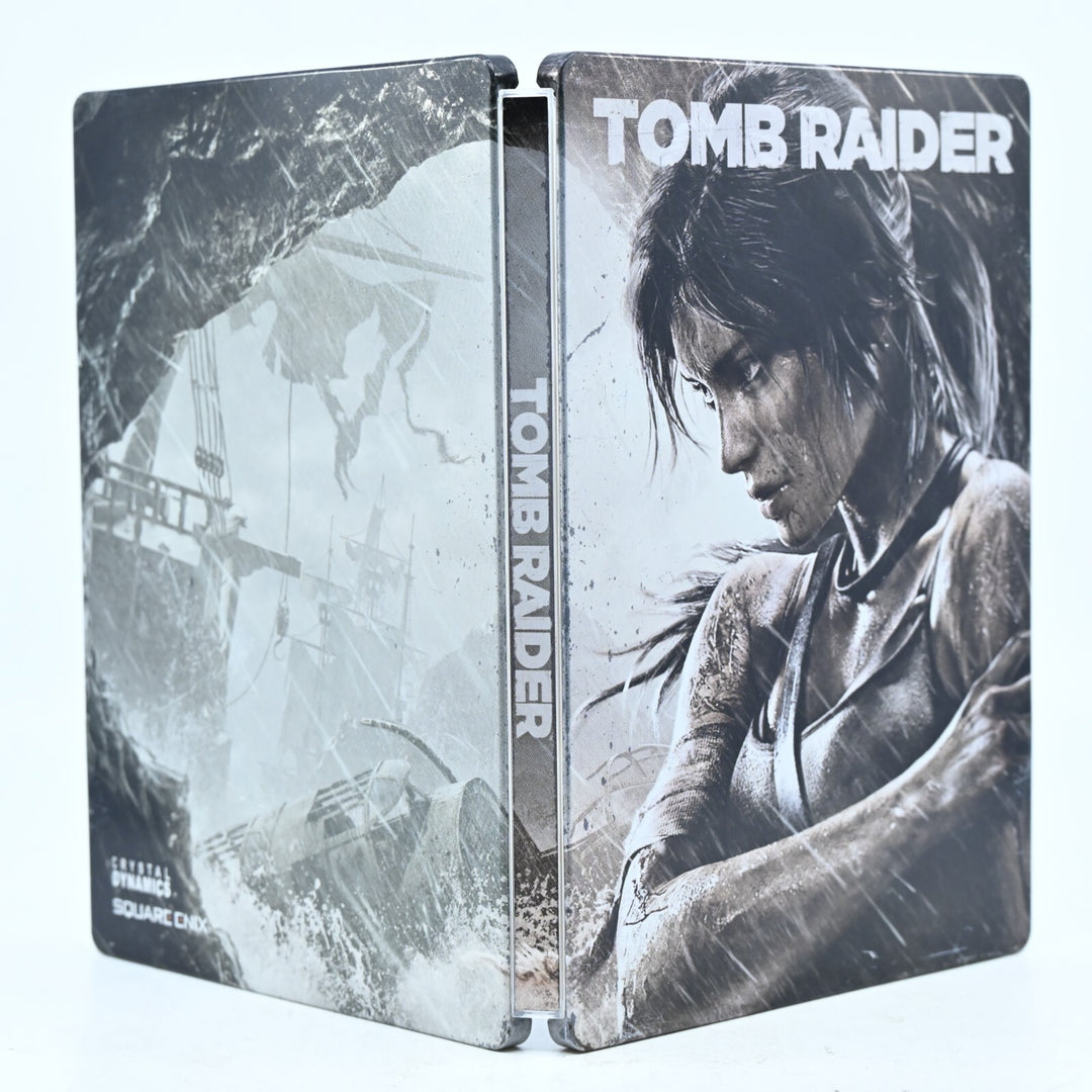 Tomb Raider Steelbook - Xbox 360 Game + Manual - PAL