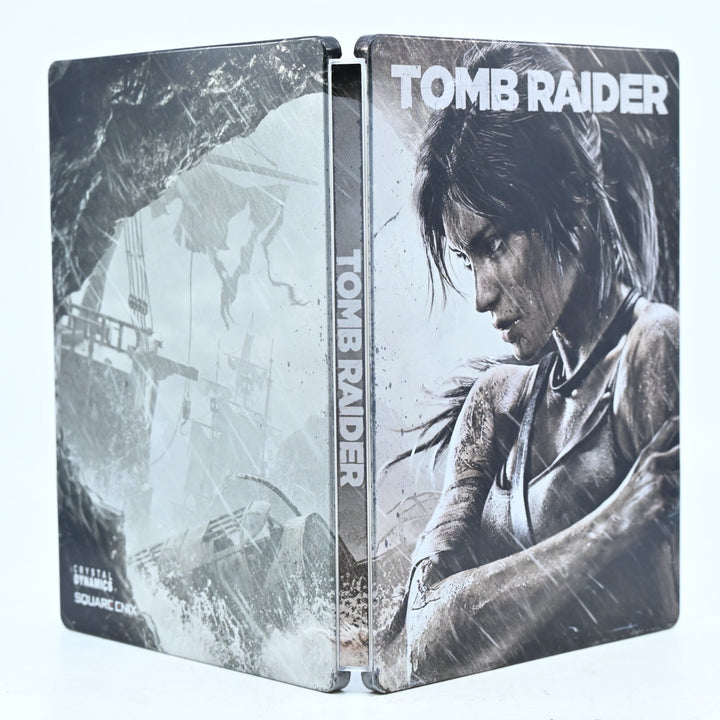 Tomb Raider Steelbook - Xbox 360 Game + Manual - PAL