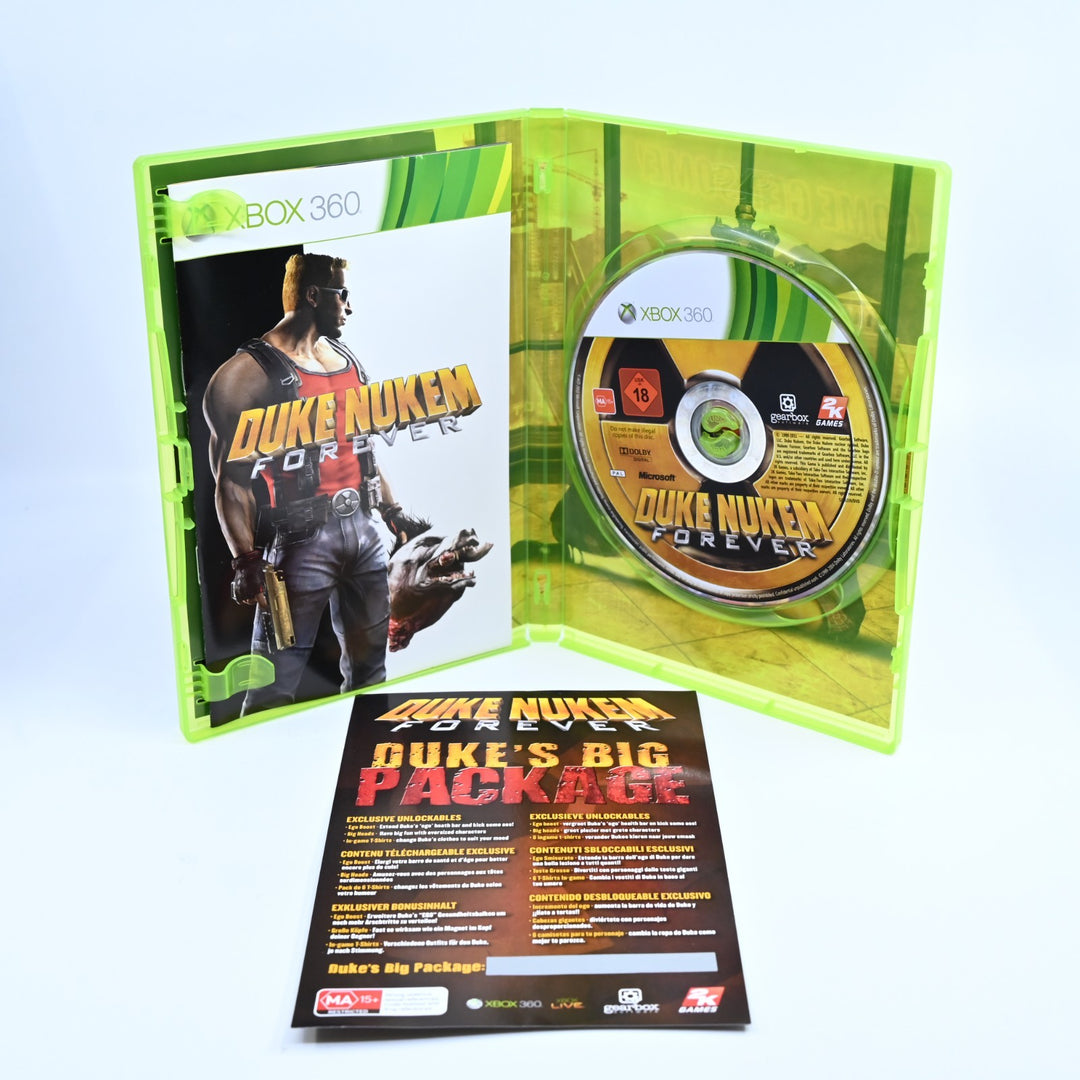 Duke Nukem Forever King Edition 805/2500 - Xbox 360 Game + Manual - PAL
