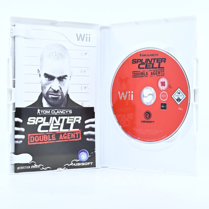 Tom Clancy's Splinter Cell Double Agent - Nintendo Wii Game + Manual - PAL