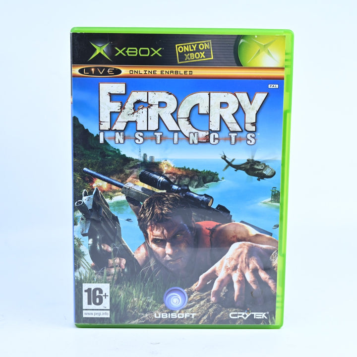 Far Cry Instincts - Original Xbox Game + Manual - PAL - MINT DISC!