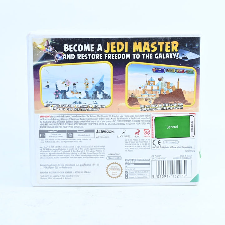 Angry Birds Star Wars - Nintendo 3DS Game - PAL + Manual - FREE POST!