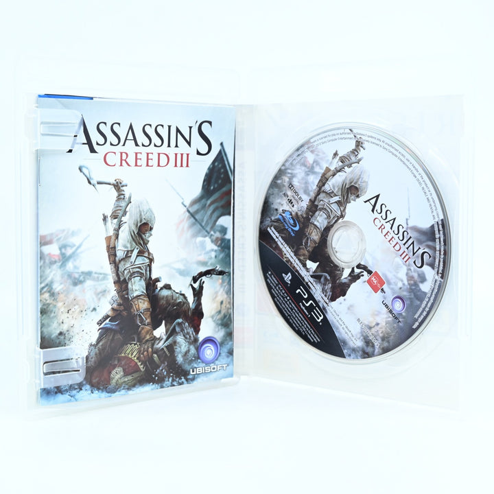 Assassin's Creed III 3 + Steelbook - Sony Playstation 3 / PS3 Game + Manual