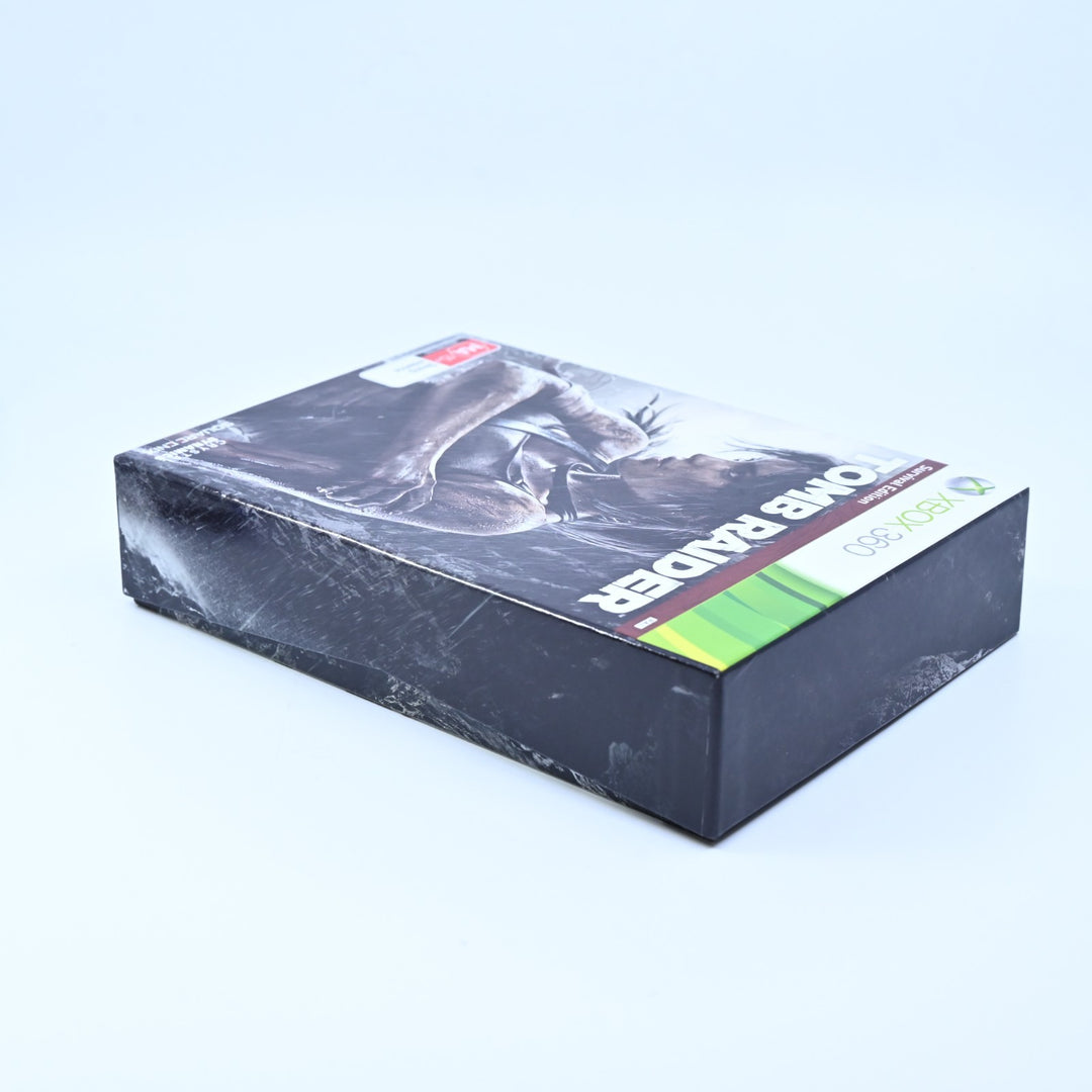 Tomb Raider Survival Edition - Xbox 360 Game - No Map - PAL - MINT DISC!
