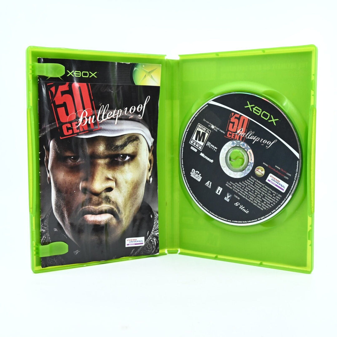 50 Cent: Bulletproof - Original Xbox Game + Manual - NTSC-U/C - NEAR MINT DISC!