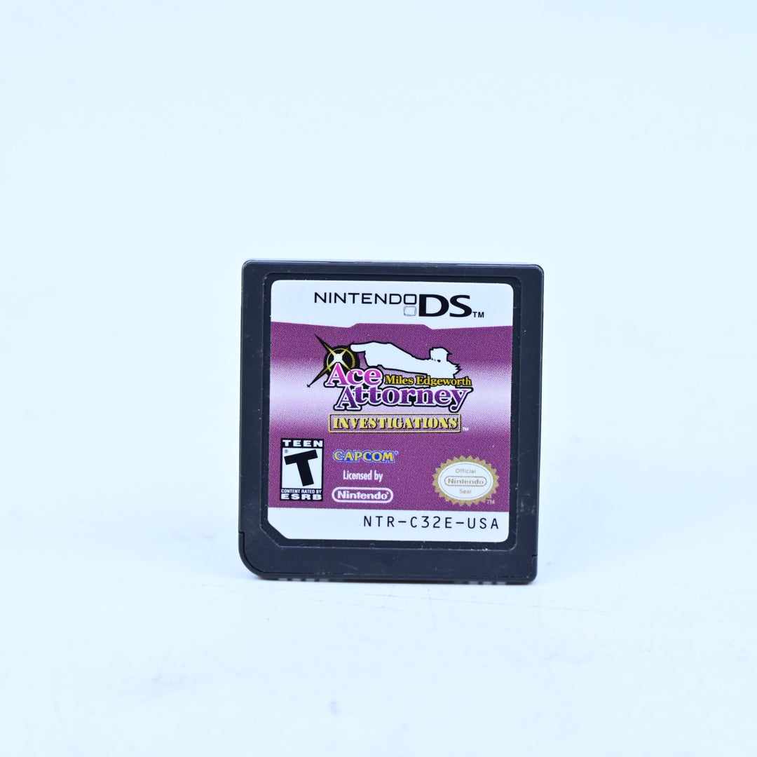 Ace Attorney Investigations: Miles Edgeworth - Nintendo DS Game - Cartridge Only