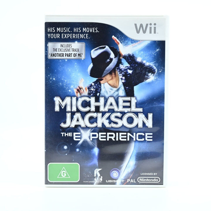 Michael Jackson The Experience - Nintendo Wii Game + Manual - PAL - FREE POST!