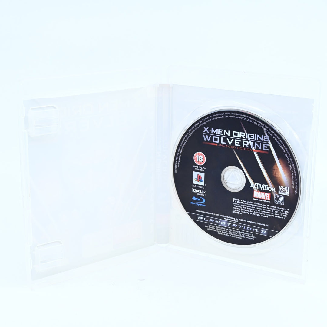 X-Men Origins Wolverine: Uncaged Edition - PS3 Game - No Manual - FREE POST!