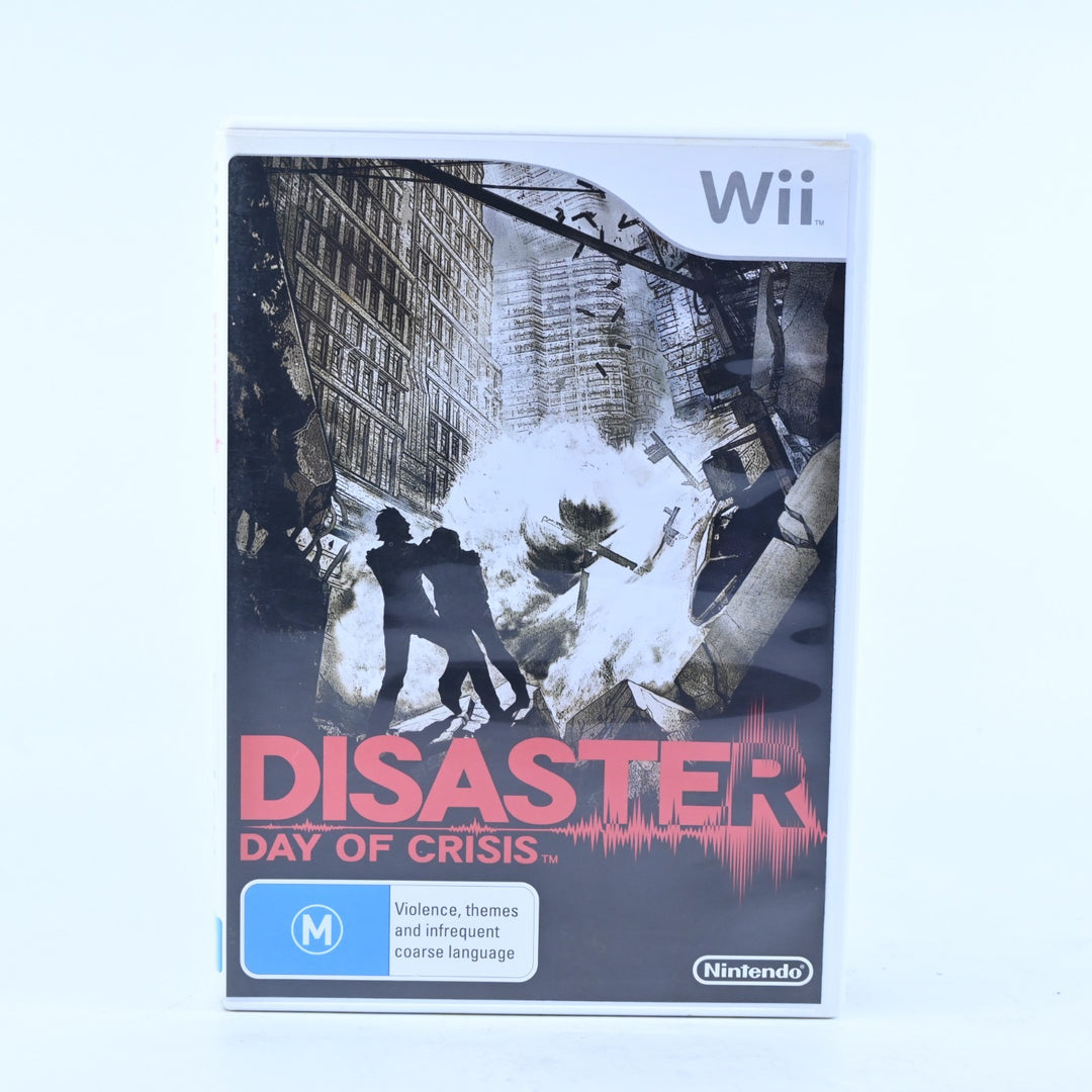 Disaster: Day of Crisis - Nintendo Wii Game + Manual - PAL - MINT DISC!