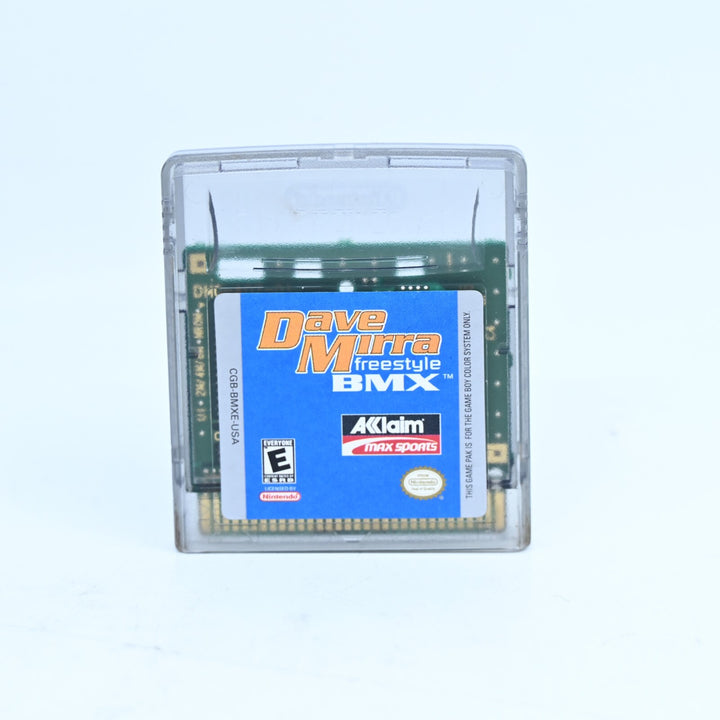 Dave Mirra Freestyle BMX - Nintendo Gameboy Color Game - Region Free