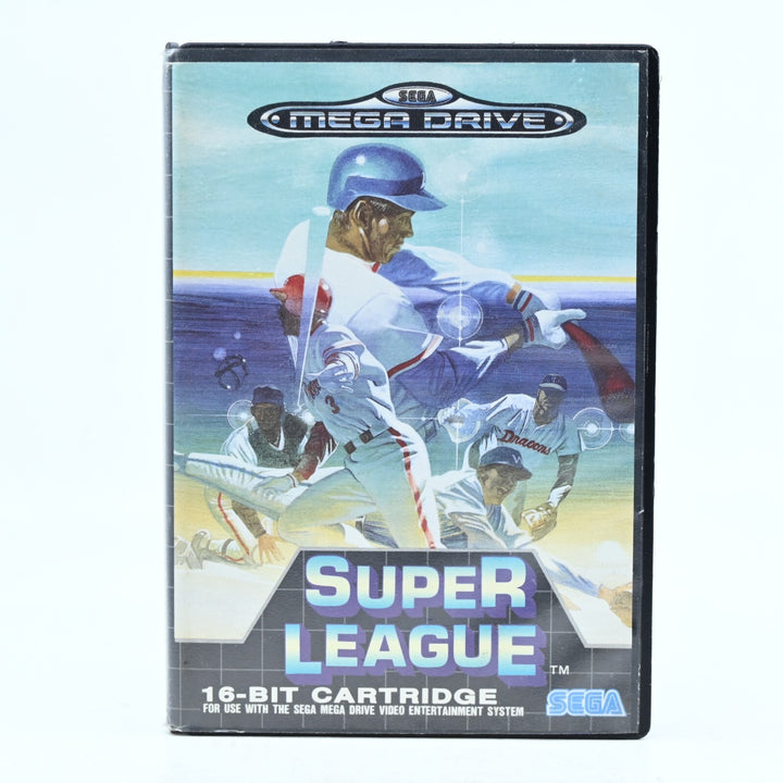 Super League - Sega Mega Drive Game - PAL - FREE POST!