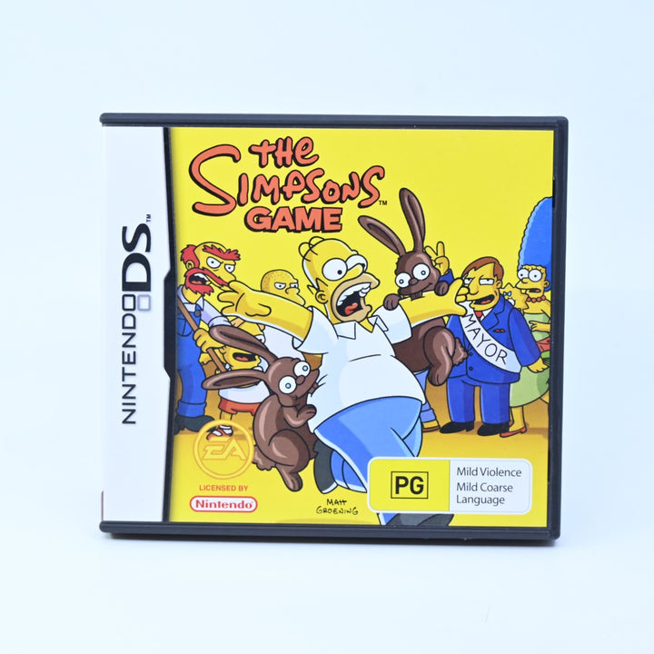 The Simpsons Game - Nintendo DS Game - PAL + Manual - FREE POST!
