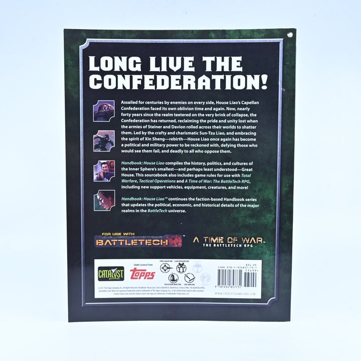 Battletech Handbook: House Liao - Catalyst Game Labs - 35204 - Strategy Guide