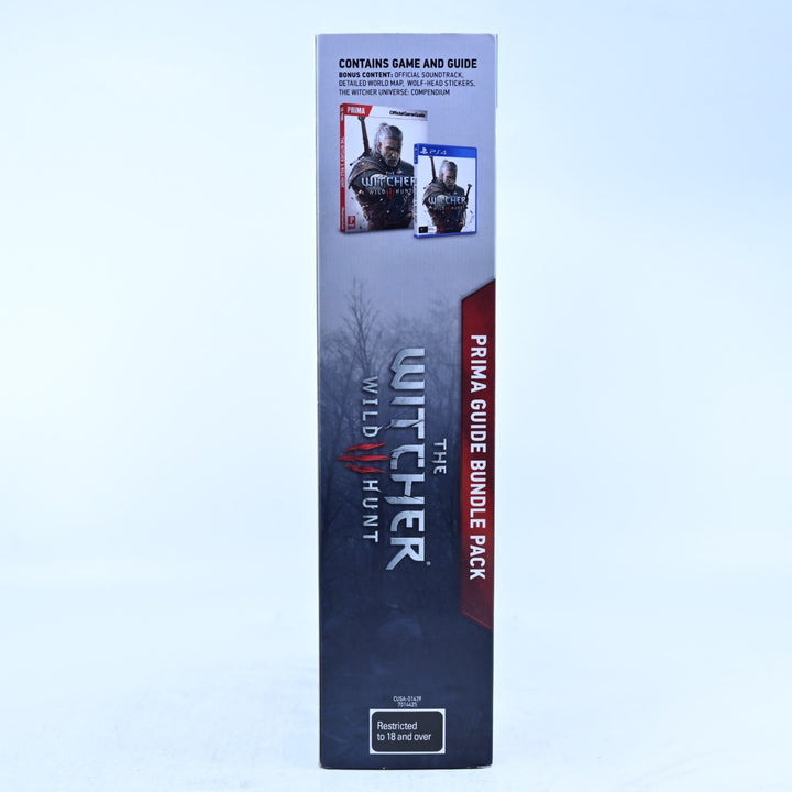 The Witcher III: Wild Hunt Prima Guide Bundle Pack - Playstation 4 / PS4 Game