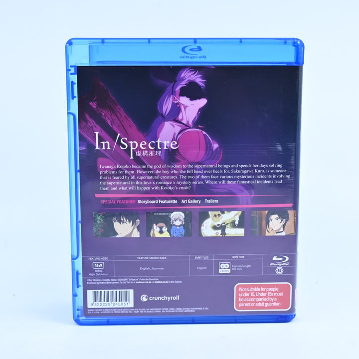 In/Spectre - The Complete Season 1 - Region B - Anime Blu-ray