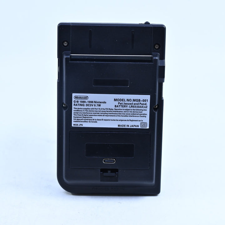 Black - IPS + USB-C - Nintendo Gameboy Pocket Console - MGB-001 - FREE POST!