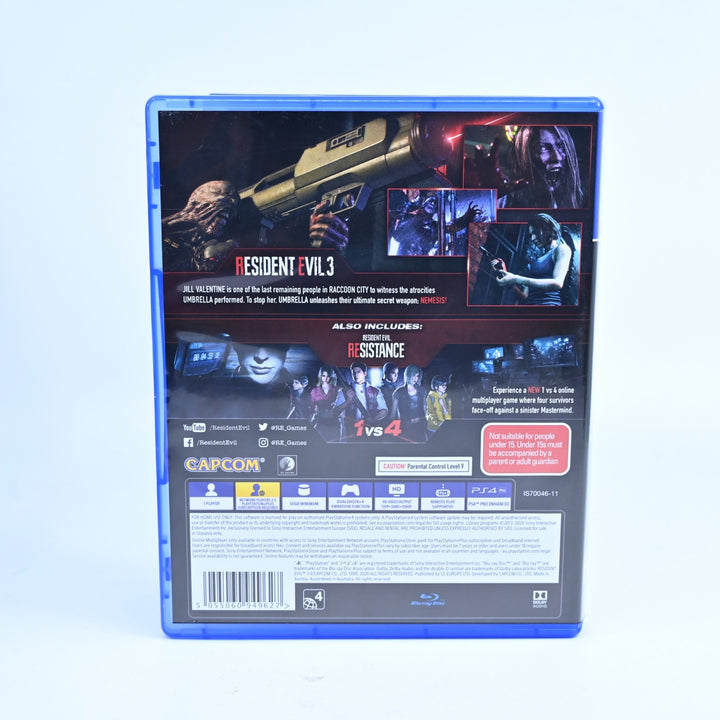 Resident Evil 3 - Sony Playstation 4 / PS4 Game - FREE POST!