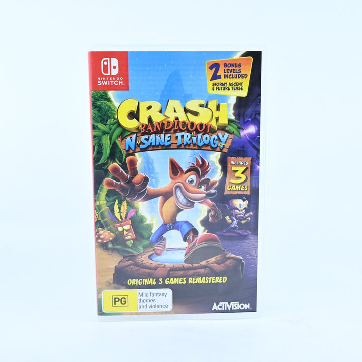 Crash Bandicoot N.Sane Trilogy - Nintendo Switch Game - FREE POST!