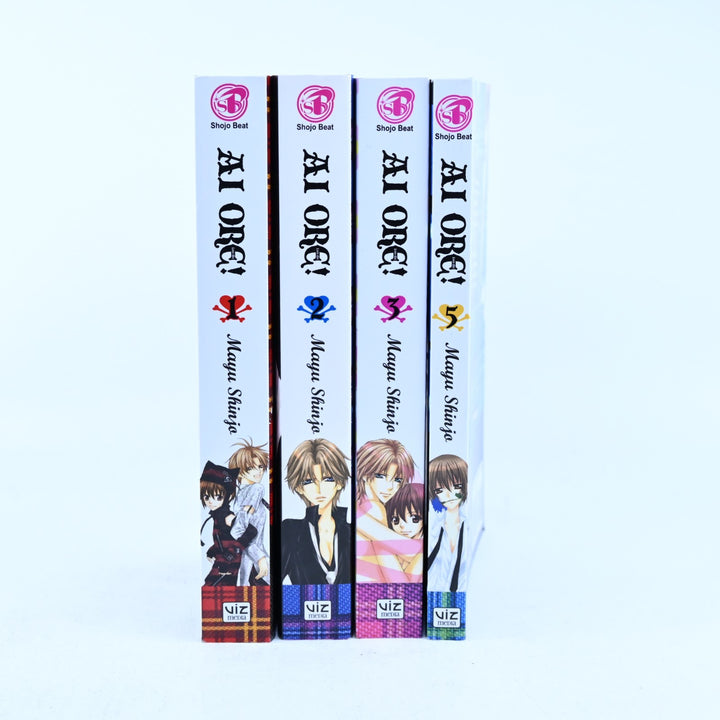 Ai Ore! - Volumess 1-3+5 - Mayu Shinja - Vis Media - Manga Lot