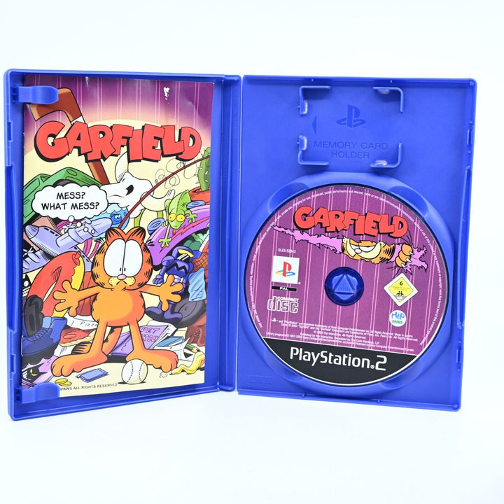 Garfield - Sony Playstation 2 / PS2 Game + Manual - PAL - MINT DISC!