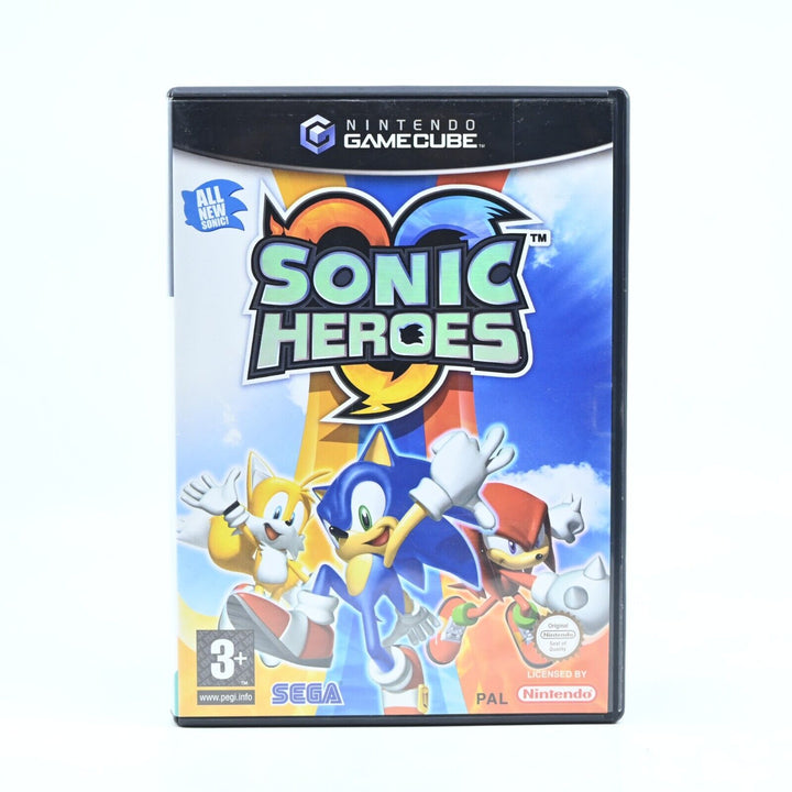 Sonic Heroes - Nintendo Gamecube Game + Manual - PAL - FREE POST!