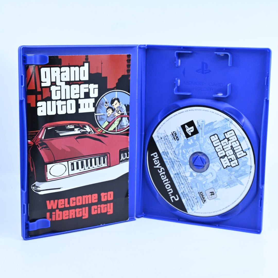 Grand Theft Auto III - Sony Playstation 2 / PS2 Game + Manual - No Map - PAL