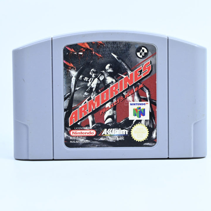 Armorines - Project Swarm - N64 / Nintendo 64 Game - PAL - FREE POST!