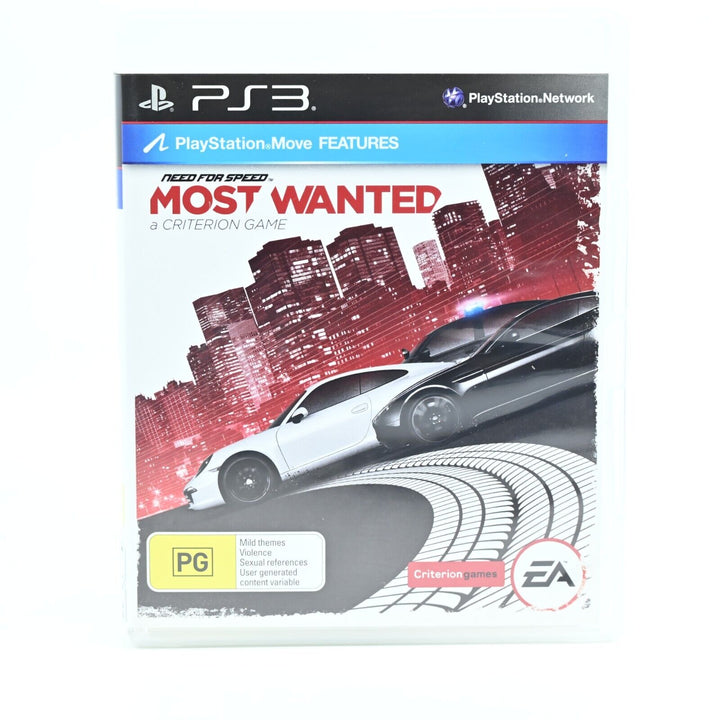 Need for Speed: Most Wanted - Sony Playstation 3 / PS3 Game + Manual