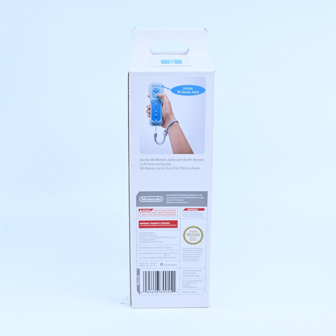 UNOPENED! Blue Wii Remote - Nintendo Wii Accessory - FREE POST! Wiimote