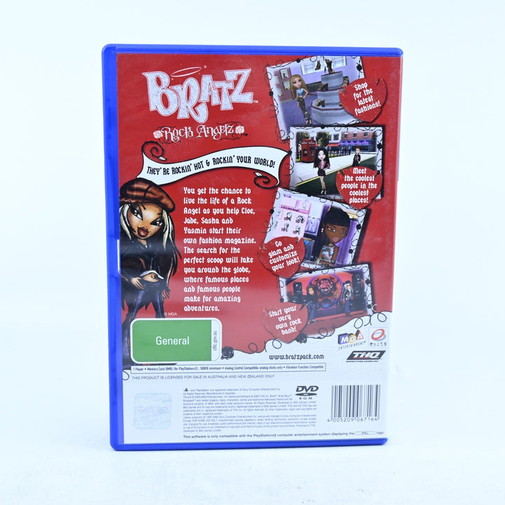 Bratz Rock Angelz - Sony Playstation 2 / PS2 Game - No Manual - PAL