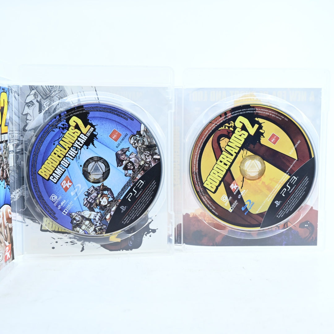 Borderlands 2: Game of the Year Edition - Sony Playstation 3 / PS3 Game + Manual
