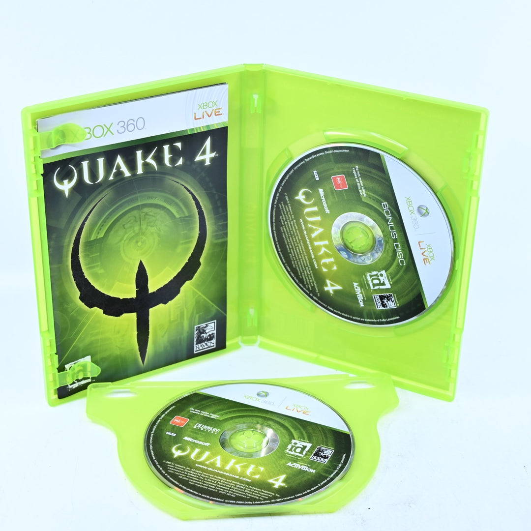 Quake 4 - Xbox 360 Game + Manual - PAL - MINT DISC!