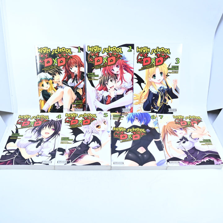 High School DxD - Volumes 1-7 - Ichiei Ishibumi - Yen On - Light Novel