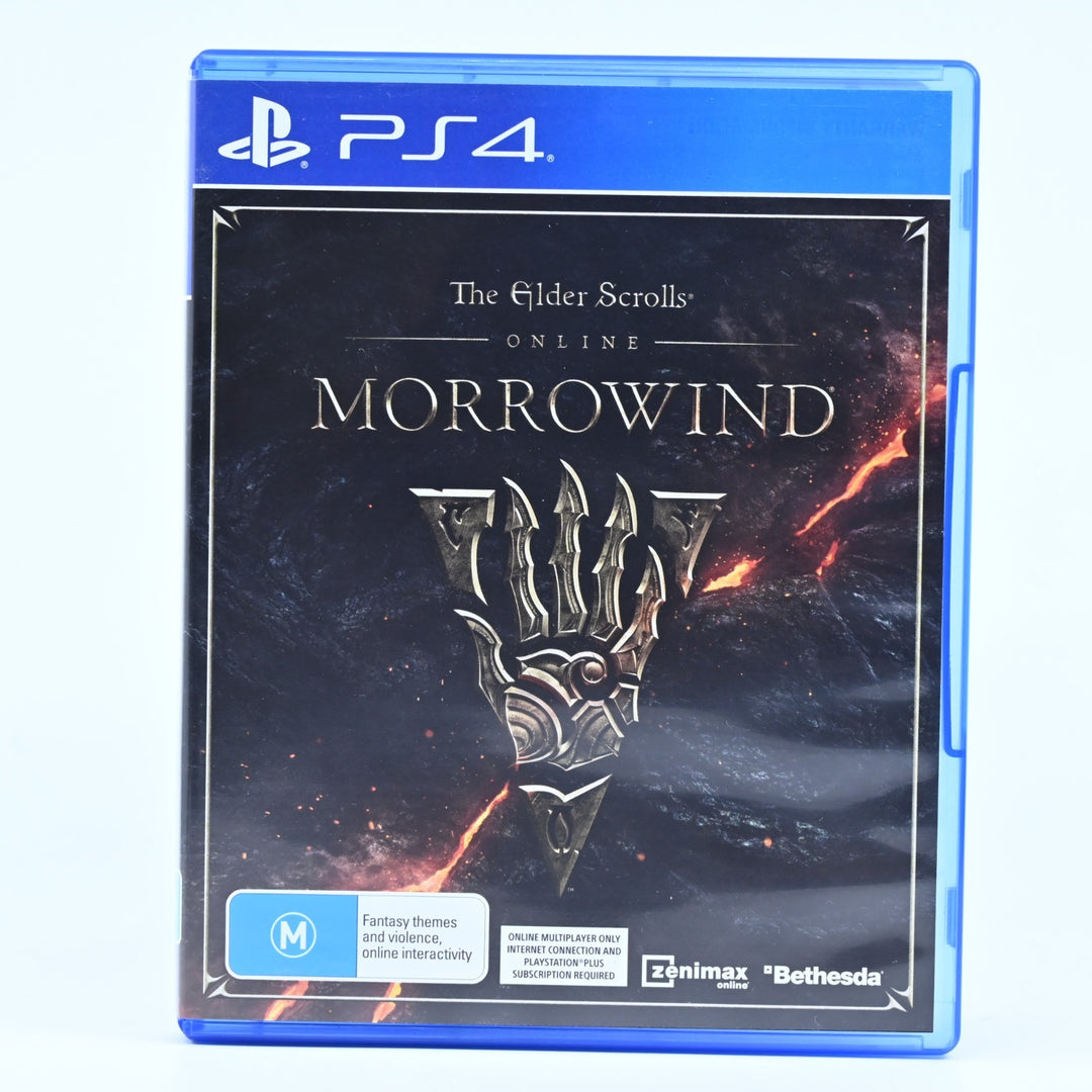 The Elder Scrolls Online: Morrowind - Sony Playstation 4 / PS4 Game - FREE POST!
