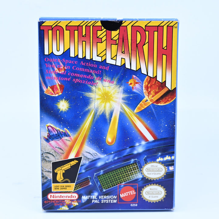 To the Earth - Nintendo Entertainment System / NES Boxed Game - PAL - FREE POST!