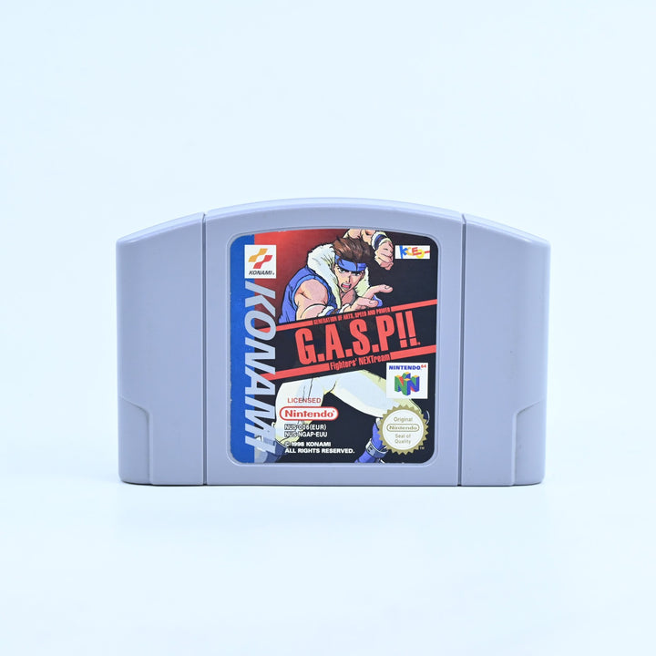 G.A.S.P!! Fighters NEXTream - N64 / Nintendo 64 Game - PAL - FREE POST!