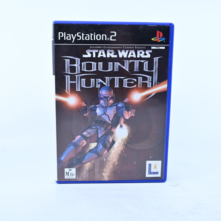 Star Wars Bounty Hunter - Sony Playstation 2 / PS2 Game + Manual - PAL