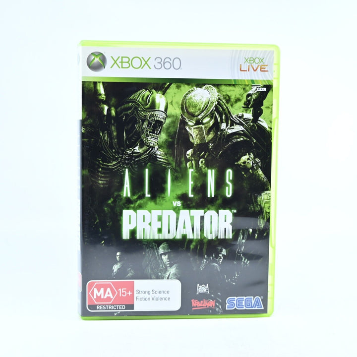 Aliens vs Predator - Xbox 360 Game + Manual - PAL - MINT DISC!