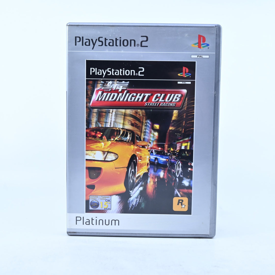 Midnight Club - Sony Playstation 2 / PS2 Game + Manual - PAL - MINT DISC!