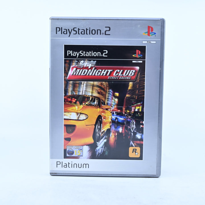 Midnight Club - Sony Playstation 2 / PS2 Game + Manual - PAL - MINT DISC!