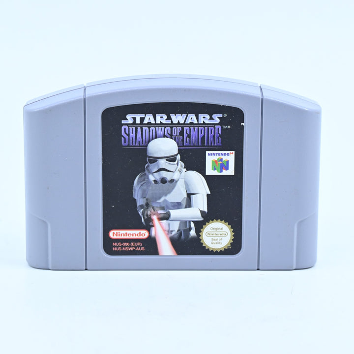 Star Wars: Shadows of the Empire - N64 / Nintendo 64 Game - PAL - FREE POST!