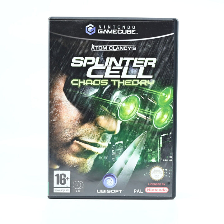 Tom Clancy's Splinter Cell Chaos Theory  - Nintendo Gamecube Game + Manual - PAL