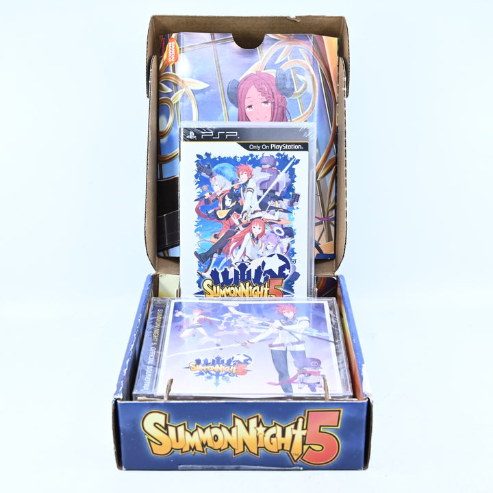 SEALED! Summon Night 5 Limited Edition - Sony PSP Game + CD - FREE POST!